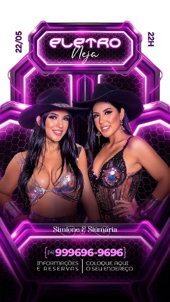 STORY - FLYER EVENTOS | SHOWS | ARTISTAS | SERTANEJO | PSD EDITÁVEL