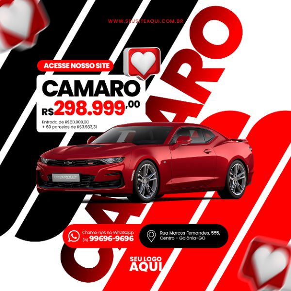 CONCESSIONÁRIA DE CARROS | PSD EDITÁVEL