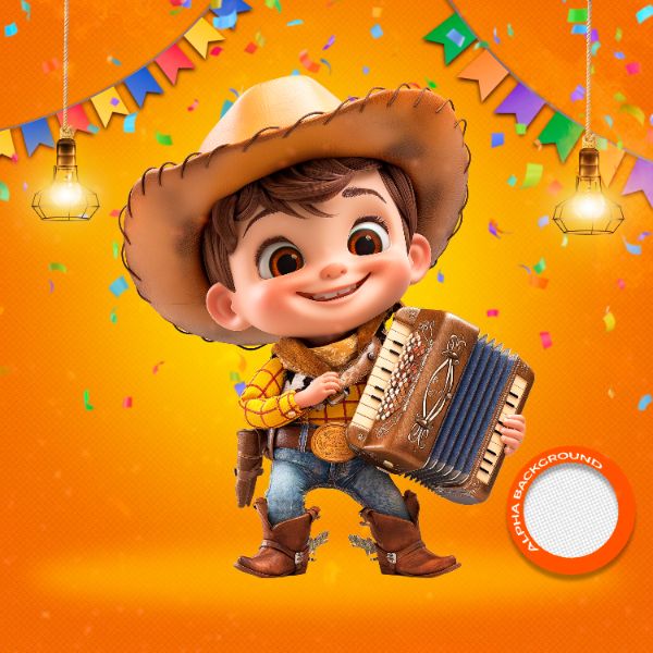 MASCOTES DE FESTA JUNINA MODELO 03