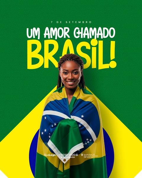 INDEPENDÊNCIA DO BRASIL 07 DE SETEMBRO SOCIAL MEDIA PSD EDITÁVEL 5