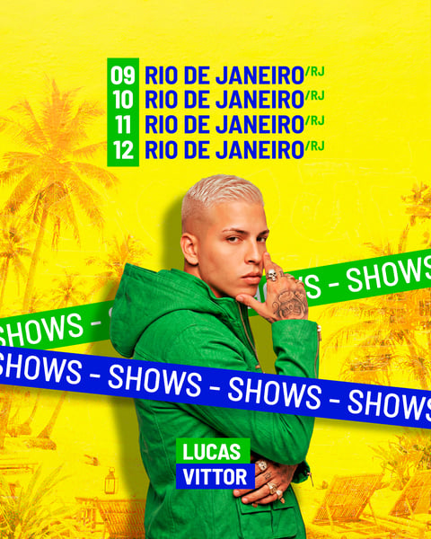 FLYER AGENDA DE SHOWS PARA ARTISTAS FEED 244