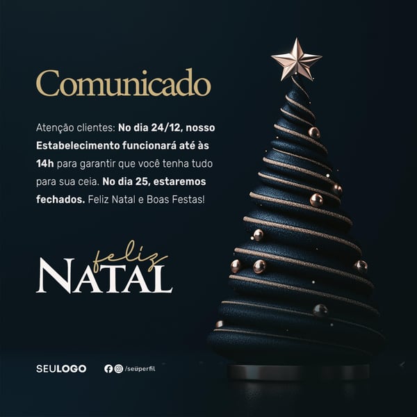 SOCIAL MEDIA FELIZ NATAL