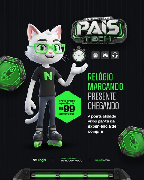 DIA DOS PAIS TECH SOCIAL MEDIA