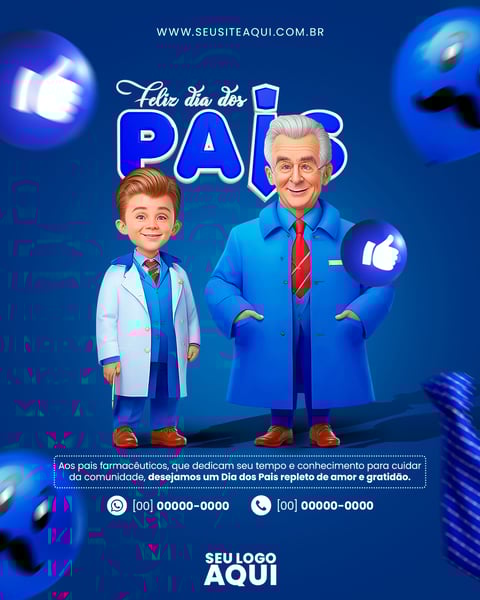 POST - FELIZ DIA DOS PAIS