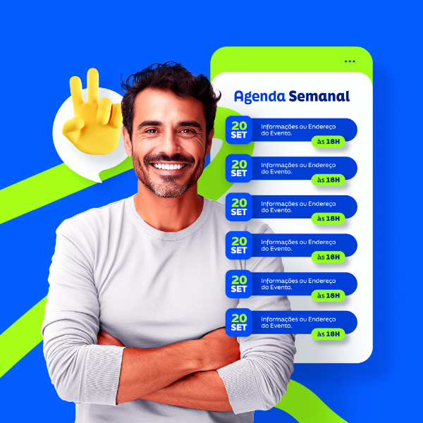 ELEIÇÕES POST SOCIAL MEDIA PSD EDITÁVEL PARA CANDIDATOS POLÍTICOS NO PERÍODO ELEITORAL / POLÍTICA - AGENDA CANDIDATO