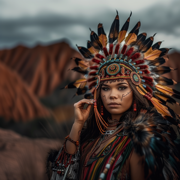 MULHER INDIGENA | INDIO | IMAGEM