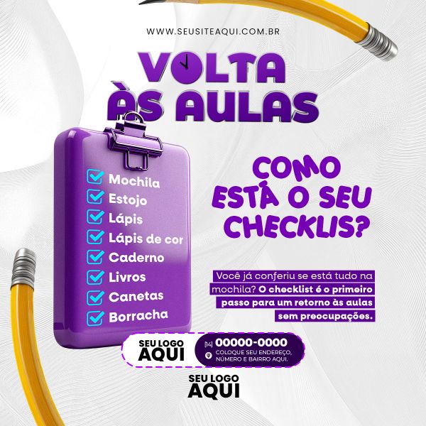 VOLTA ÀS AULAS | MATRÍCULAS ABERTAS | ESCOLA | PSD EDITÁVEL