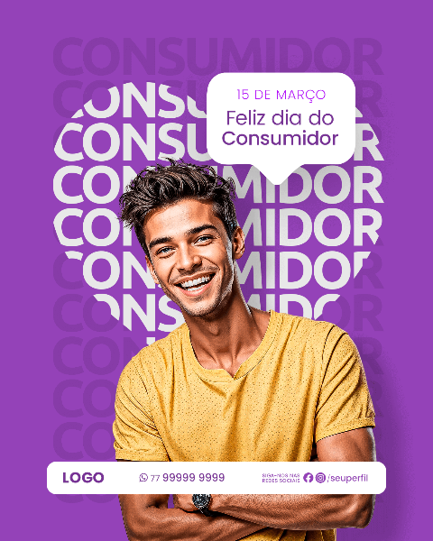 15 DE MARÇO - DIA DO CONSUMIDOR SOCIAL MEDIA