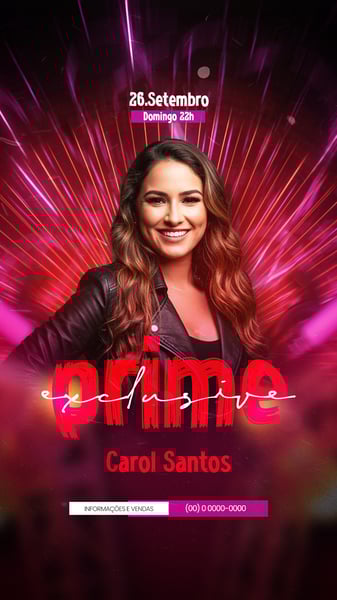 FLYER EVENTOS ARTISTAS SHOWS FESTA - SOCIAL MEDIA PSD EDITÁVEL 5