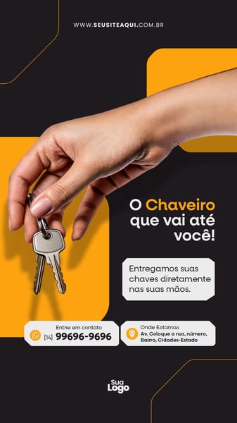 Story - Chaveiro - Social Media
