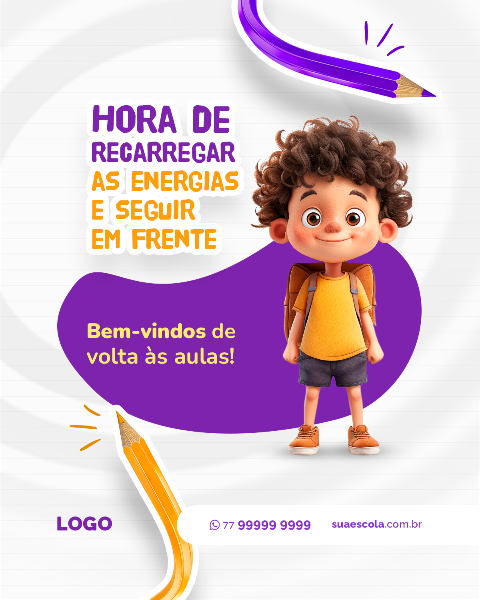 VOLTA AS AULAS: MATRÍCULAS ABERTAS 13