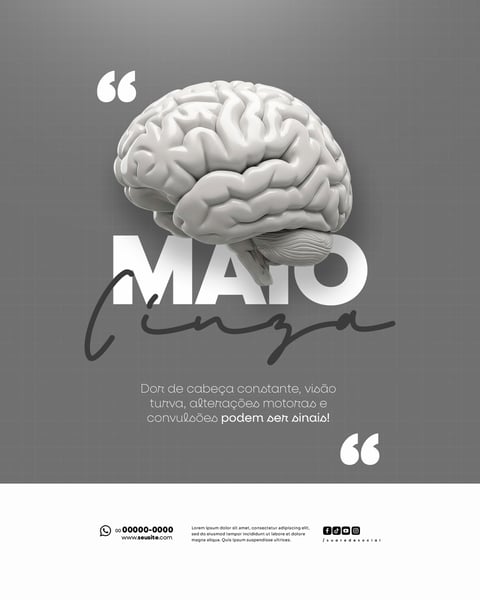 VCQ MAIO CINZA CAMPANHA DE SAÚDE CÂNCER NO CÉREBRO TAMBÉM PRECISA DE VISIBILIDADE FEED (4)