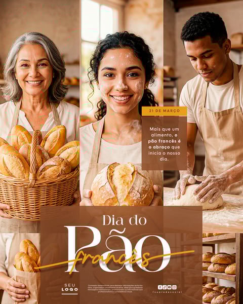 DIA DO PÃO FRANCÊS 21 DE MARÇO SOCIAL MEDIA PSD EDITÁVEL 5