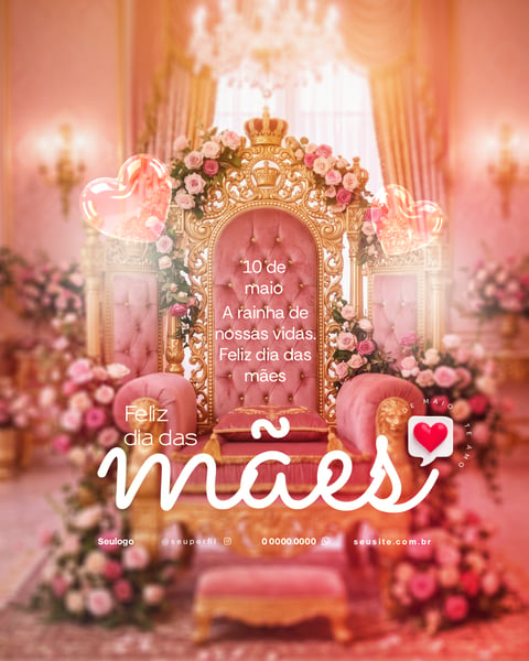 DIA DAS MÃES FLYER PSD 14