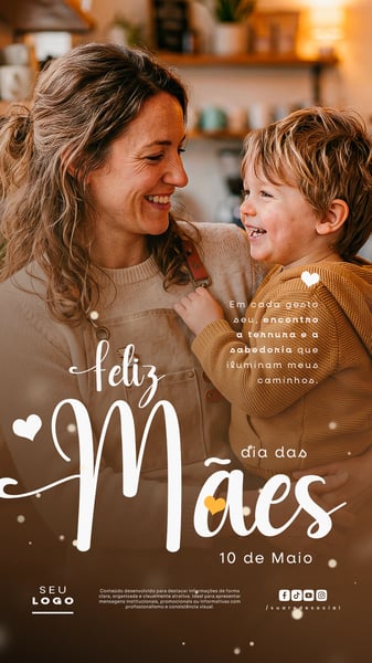 DIA DAS MÃES 10 DE MAIO STORY SOCIAL MEDIA PSD EDITÁVEL 2