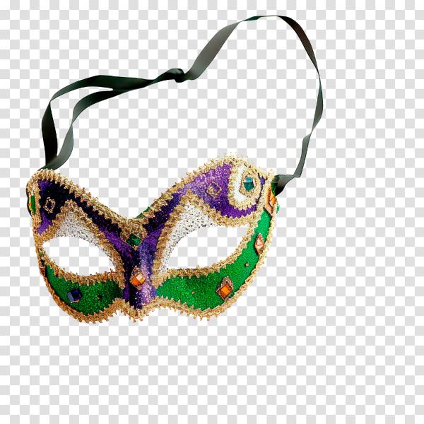MÁSCARA DE CARNAVAL ELEMENTO PARA COMPOSIÇÃO PNG