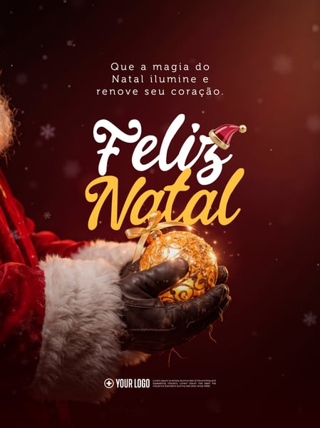 FELIZ NATAL BOAS FESTAS E CELEBRAÇÃO SOCIAL MEDIA PSD