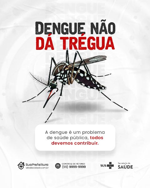 CONSCIENTIZAÇÃO CONTRA A DENGUE SOCIAL MEDIA