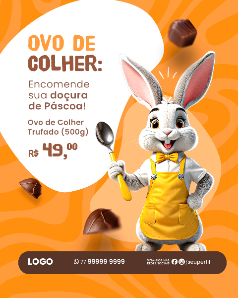 OFERTAS DE PÁSCOA - OVOS DE PÁSCOA