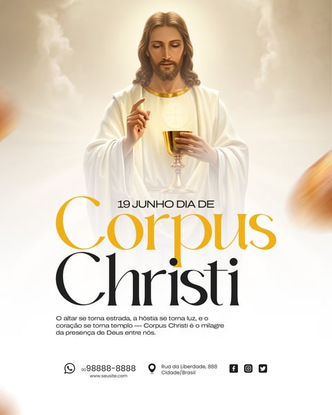 19 DE JUNHO DIA DE CORPUS CHRISTI
