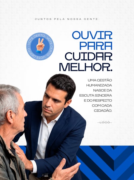JUNTOS PELA NOSSA GENTE OUVIR PARA CUIDAR MELHOR UMA GESTÃO HUMANIZADA NASCE DA SOCIAL MEDIA PSD