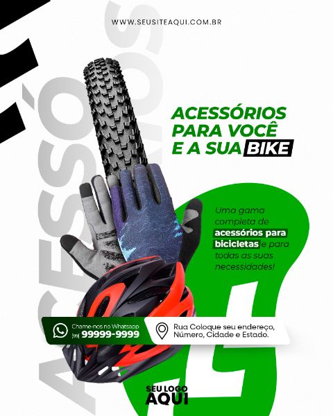 FEED - BICICLETARIA - SOCIAL MEDIA - BIKE - PSD EDITÁVEL