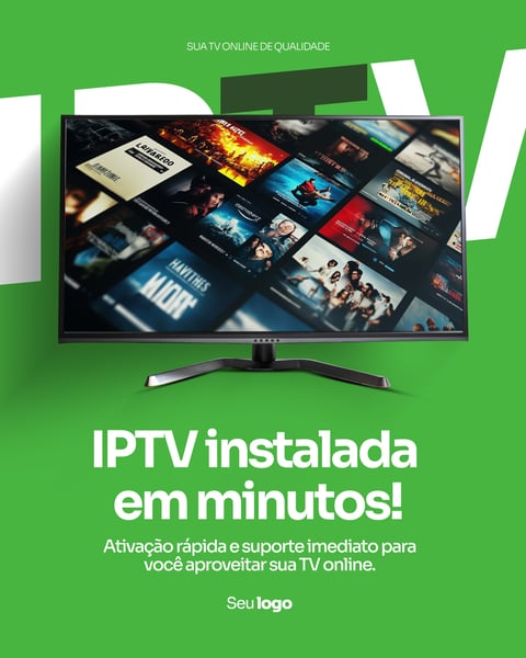 IPTV INSTALAÇÃO EM MINUTOS