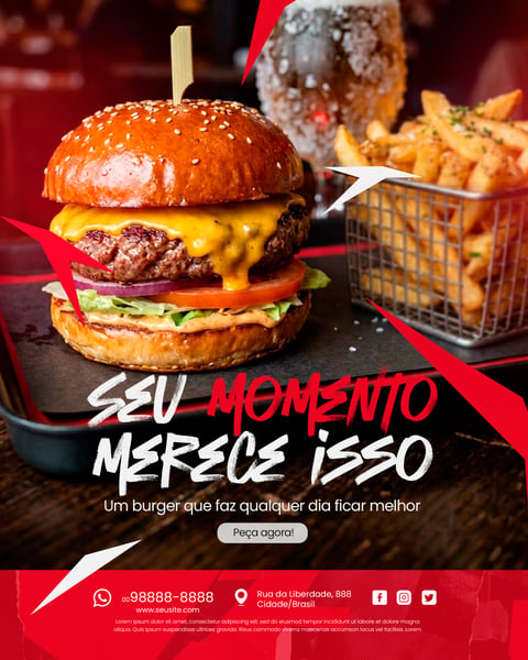 HAMBURGUERIA SOCIAL MEDIA PSD EDITÁVEL 9