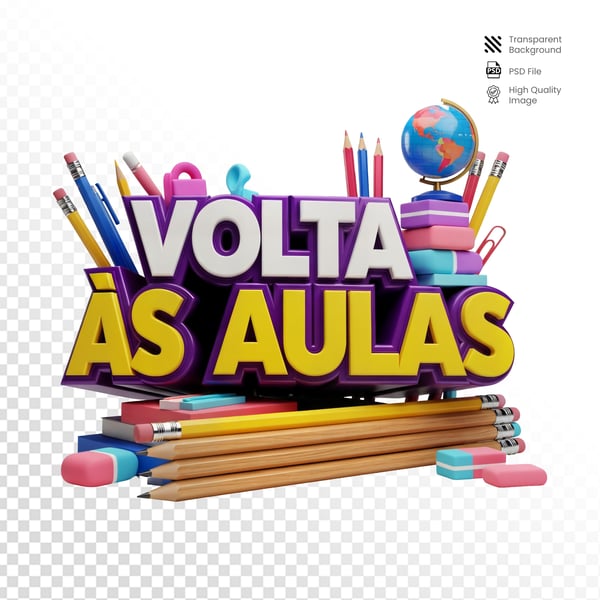 SELO 3D CAMPANHA PUBLICITARIA ESCOLAS VOLTA AULAS4