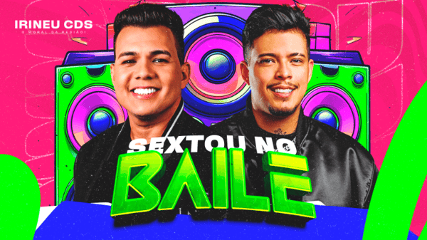 FLYER THUMB CAPA CD BANNER YOUTUBE SEXTOU NO BAILE PSD EDITÁVEL