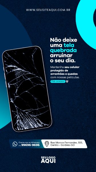 STORY - ASSISTÊNCIA TÉCNICA CELULAR E CONSOLES - MANUTENÇÃO, CONCERTO - PSD EDITÁVEL