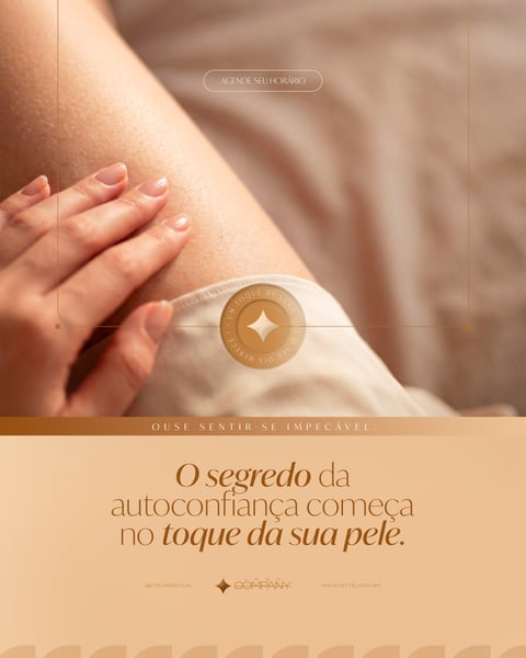 CLÍNICA DE ESTÉTICA DEPILAÇÃO BELEZA AUTOCUIDADO SOCIAL MEDIA PSD EDITÁVEL 5