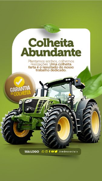 STORY - AGRONEGÓCIO - COLHEITA ABUNDANTE