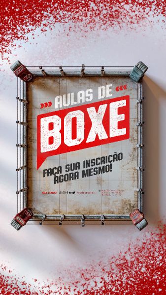 STORY - AULAS DE BOXE - FAÇA SUA INSCRIÇÃO