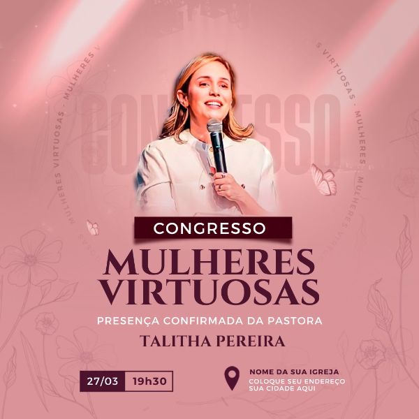 CONGRESSO DE MULHERES - CANVA