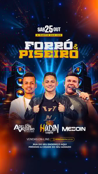 FLYER FORRÓ ESTORIES