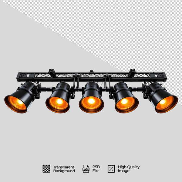 ESTRUTURA COM LUZ REFLETORES 2