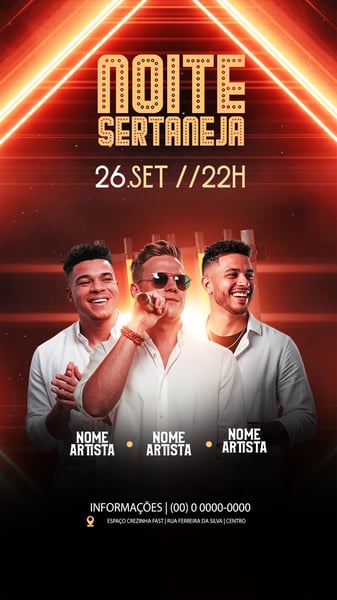 NOITE SERTANEJA STORY