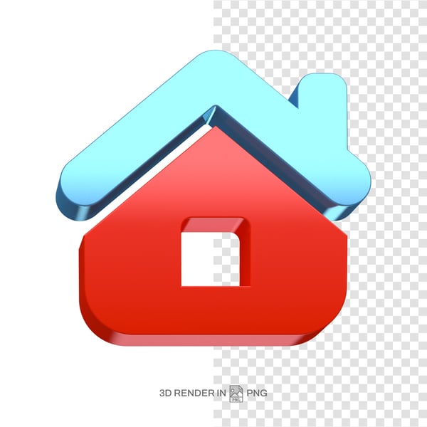 ELEMENTO 3D RENDER CASA ALTA DEFINIÇÃO 3