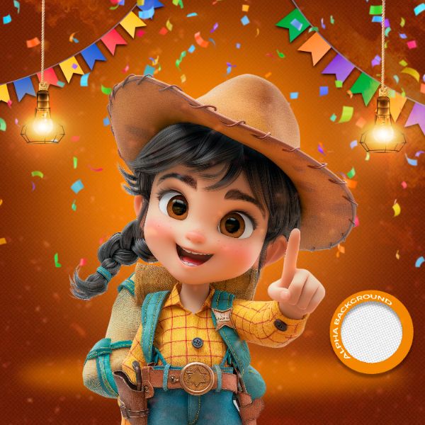 MASCOTES DE FESTA JUNINA MODELO 55