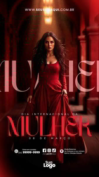 STORY DIA DA MULHER SOCIAL MEDIA PSD EDITÁVEL 01