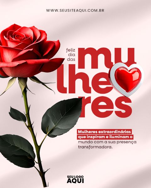 FEED - DIA DA MULHER | MULHERES | PSD EDITÁVEL