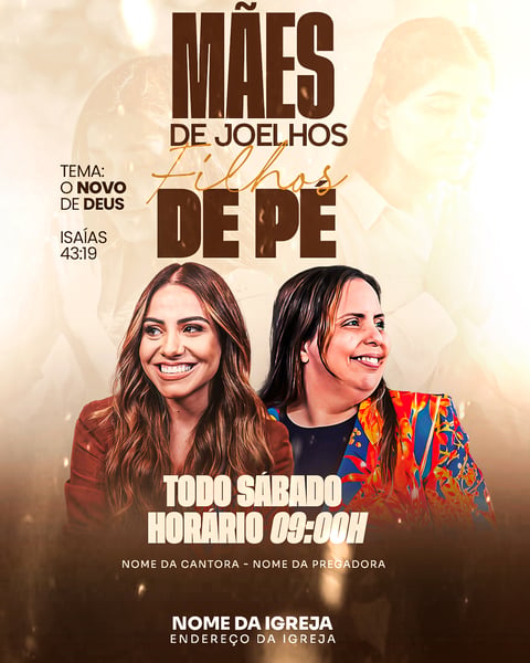 CONSAGRAÇÃO MÃES DE JOELHOS E FILHOS DE PÉ
