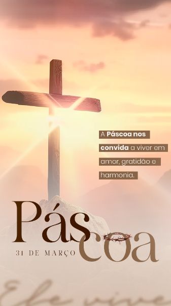 PÁSCOA SOCIAL MEDIA POST STORY