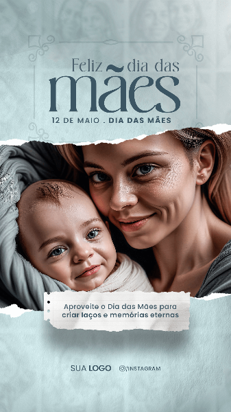 SOCIAL MEDIA - DIA DAS MÃES . 8 DE MAIO