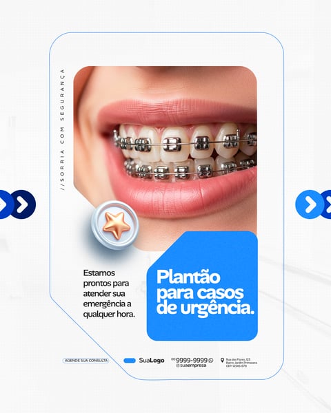 CLÍNICA ODONTOLÓGICA SOCIAL MEDIA PSD EDITÁVEL 4