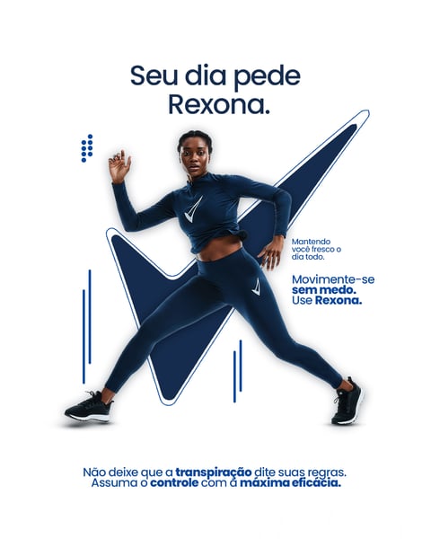 SOCIAL MEDIA CAMPANHA PUBLICITÁRIA REXONA PSD EDITÁVEL FEED 5