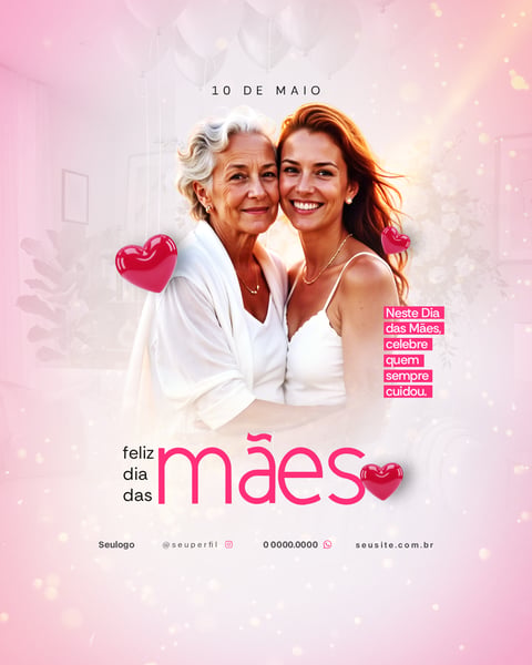 DIA DAS MÃES FLYER PSD 8