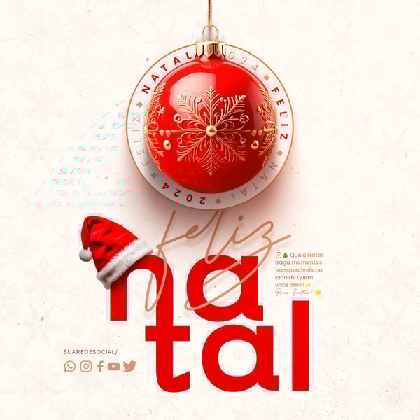 ORQ SOCIAL MEDIA FELIZ NATAL FEED QUE O NATAL TRAGA MOMENTOS INESQUECIVEIS AO LADO DE QUEM VOCÊ AMA