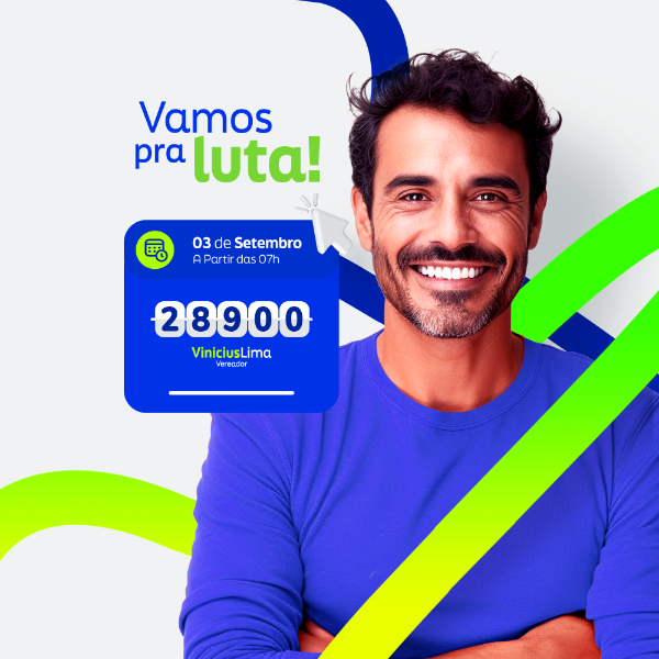 ELEIÇÕES POST SOCIAL MEDIA PSD EDITÁVEL PARA CANDIDATOS POLÍTICOS NO PERÍODO ELEITORAL / POLÍTICA - VAMOS PRA LUTA